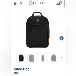 Stitch Golf Shoe Bag / Shag back for 150 golf balls. Used once